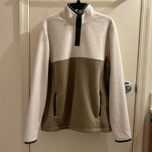 NWT Men’s Sonoma Supersoft Arctic Fleece in Riviera Sand Size L